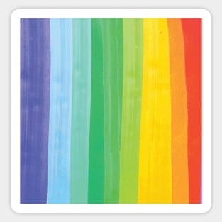 Rainbow Support Design, Artwork, Vector, Graphic Sticker